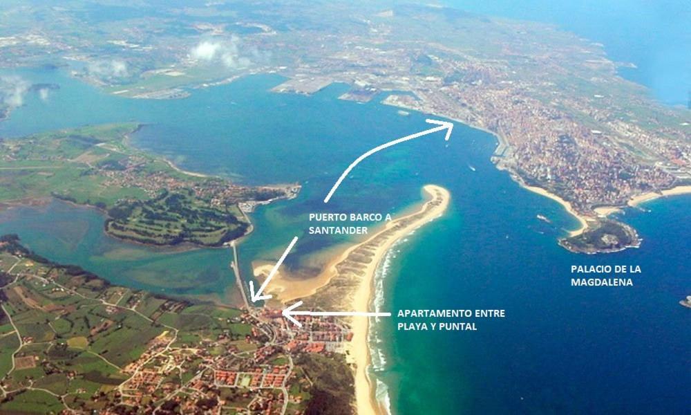 Entre Playa Y Puntal Apartment โซโม ภายนอก รูปภาพ